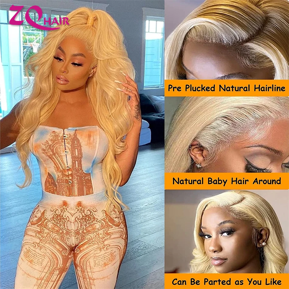 30 32 дюйма 613 медово-блонд странчивые спереди человеческие волосы парики для