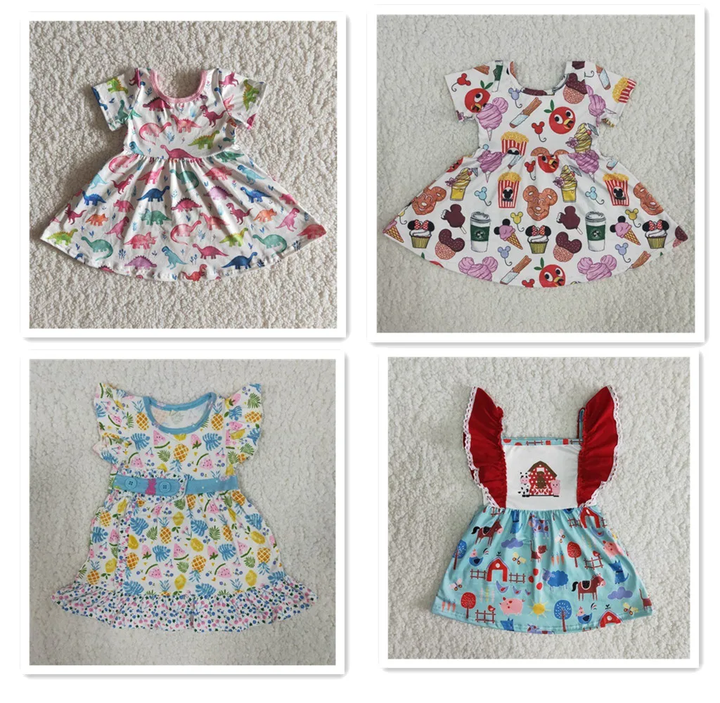 

New Baby Girls Summer Dress For Toddler Girls Wear Best Selling