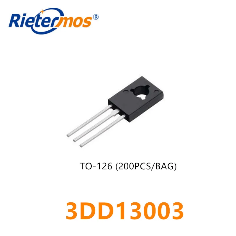 

200 шт. 3DD13003 13003 TO126 TO-126 оригинал