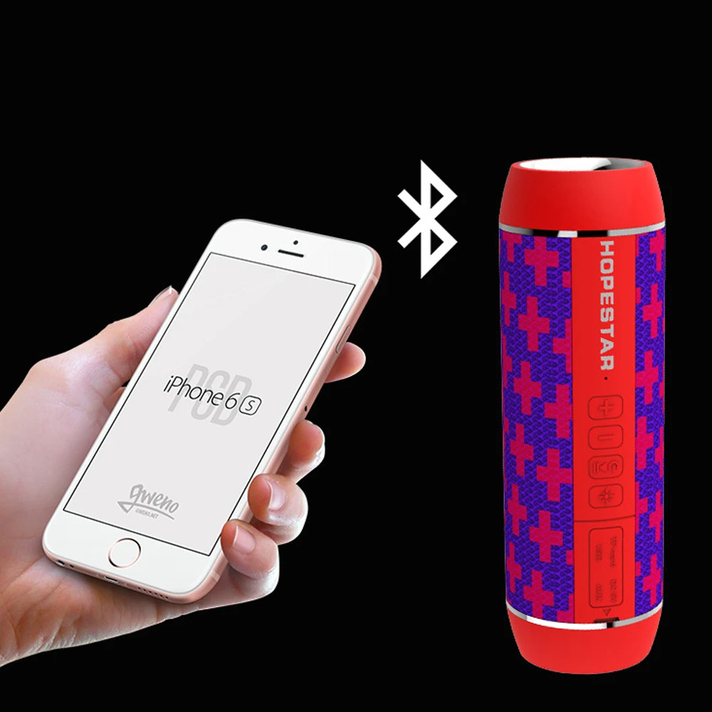 Bluetooth мини-динамик для туризма велосипеда сумки сабвуфера телефона беспроводной