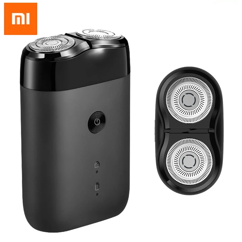 Оригинальная электробритва Xiaomi вращающаяся двойная головка для мытья всего тела