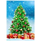 Алмазная мозаика 5D Рождественская елка, вышивка, украшение для дома
