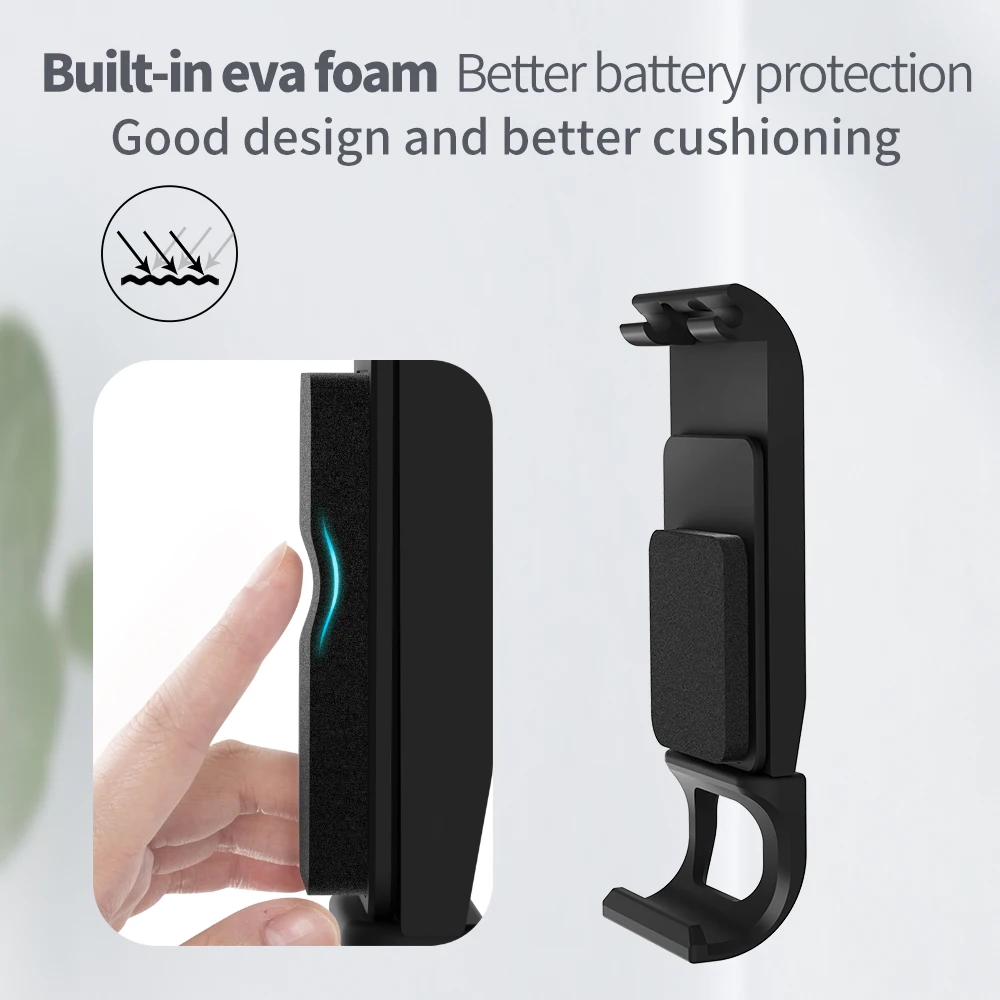 TELESIN для GoPro 9 боковая крышка аккумулятора из алюминиевого сплава Легко Съемная