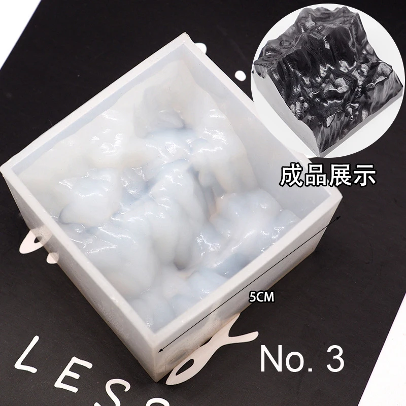 New Style UV Resin Mold Expoxy Jewelry Mold DIY Handcraft Jewelry Accessories Jewelry Tools For Making Pendant Necklace - Цвет: NO.3