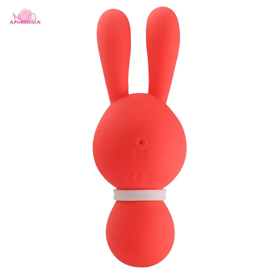 10 вибраций силиконовый мини кролик вибратор для женщин Стимулятор клитора