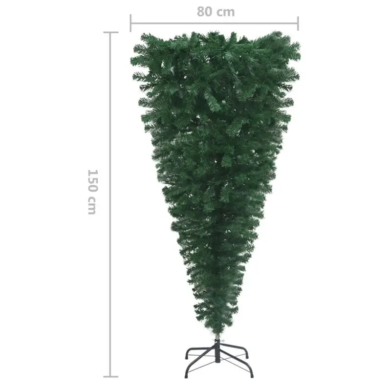 Inverted artificial Christmas tree with green stand 120cm/150 cm/180cm/210cm/240cm for Christmas! | Дом и сад