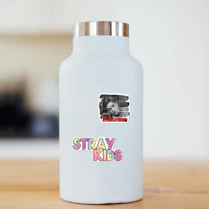 

76PCS/Set Kpop Stray Kids Characters Stickers Cute Cartoon Diary Hand Account Laptop Fashion Decals Sticker Stationery