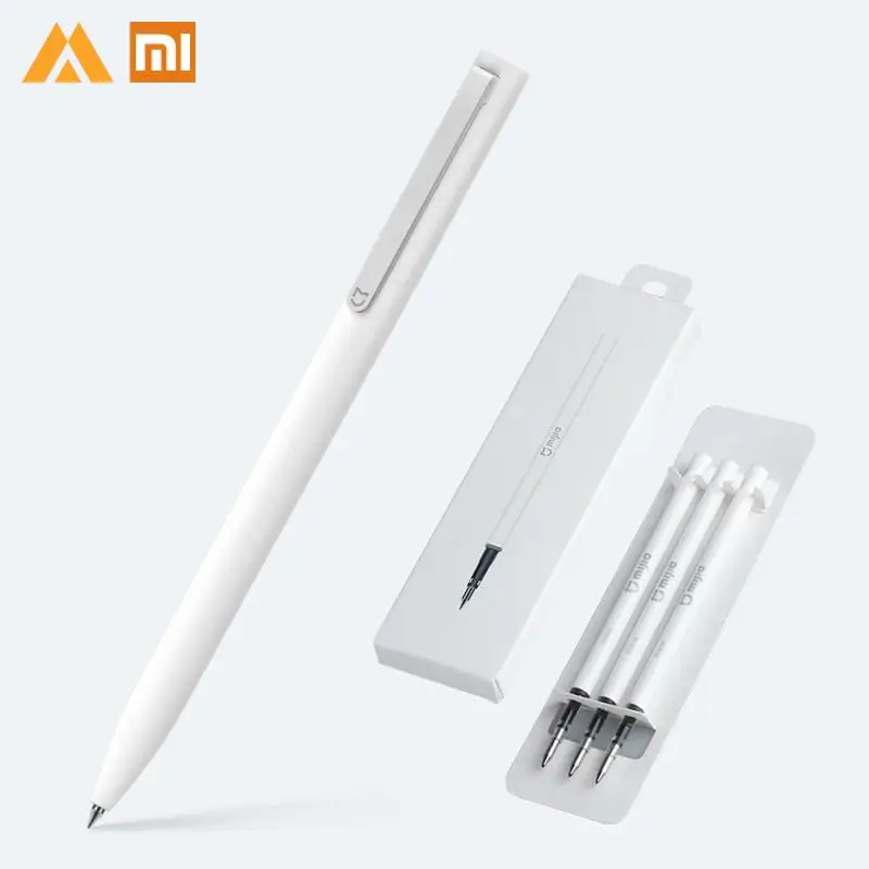 Оригинальная шариковая ручка Xiaomi Mijia с швейцарским стержнем 0 5 мм 143 для школы