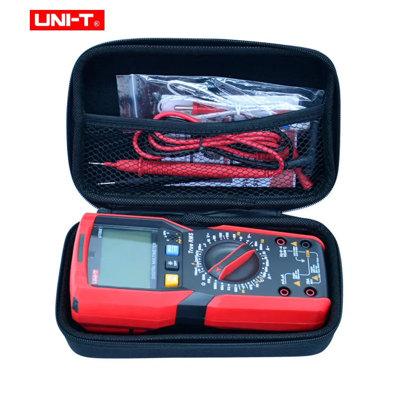 UNI-T UT89X/UT89XD with EVA BOX true RMS Digital multimeter 20A high current digital multimeter NCV/capacitor/temperature/LED