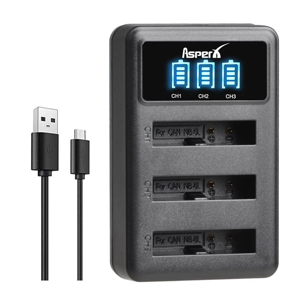 Зарядное устройство NB-6LH для Canon PowerShot S90 SD770 D10 D20 D30 S95 SX260 SX540 SX700 SX710 HS 85IS