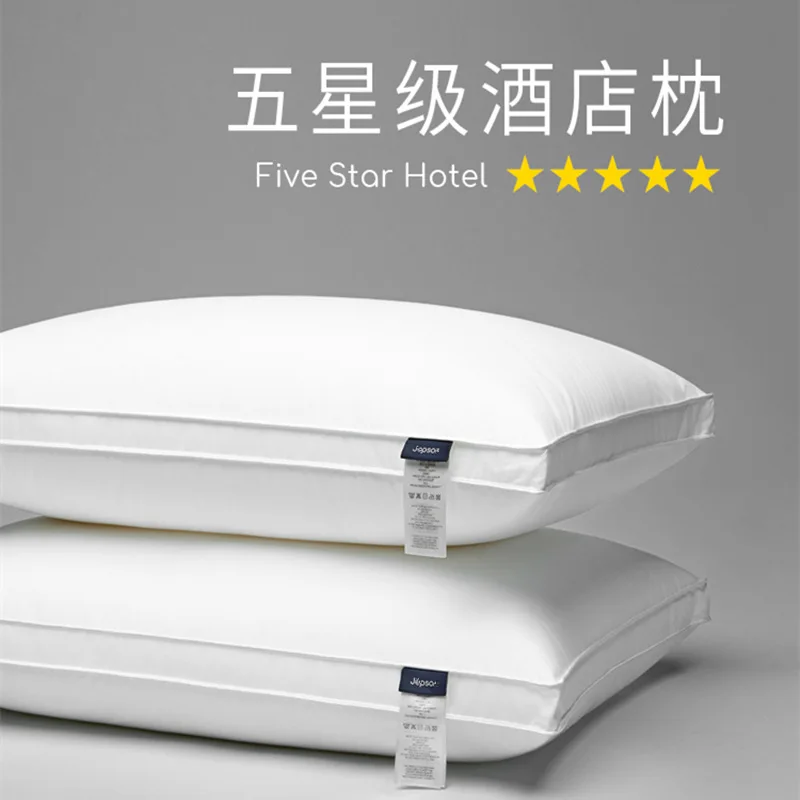 

Cotton pillow core five-star hotel cervical single pillows for sleeping bedroom Soft Luxury Collection Adjustable