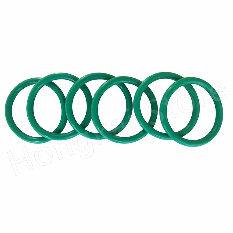 5-50pcs CS 2.4mm*OD 8-60mm Green Fluorine Rubber O Ring ID 3.2-55.2mm FKM Seal Washer Good Oil Resistance | Обустройство дома