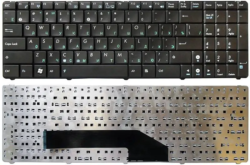 Keyboard for Asus K50 K51 K60 K61 K62 x5d X50 X51 X70 K70 K72 series P/N: 04gnv33kus04-3 04gnv91kru00-1 04gn | Компьютеры и офис