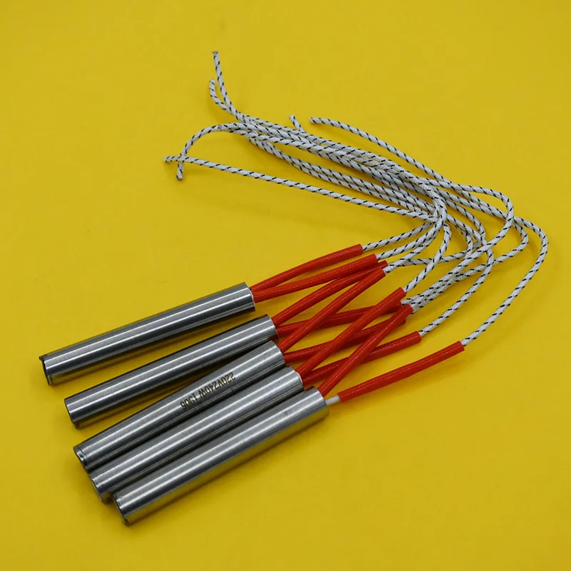 Диаметр 10 мм Трубчатый нагреватель картриджа из нержавеющей стали 10x130 10x150 10x160 110