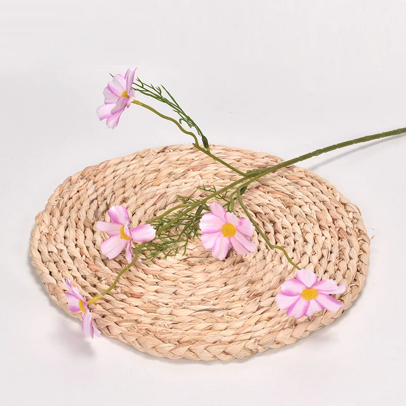 

Artificial Green Plant Small Daisy Quality Home Wedding Flower Arrangement 6 Gesang Flower Arrangement Exquisite PlantsDIY