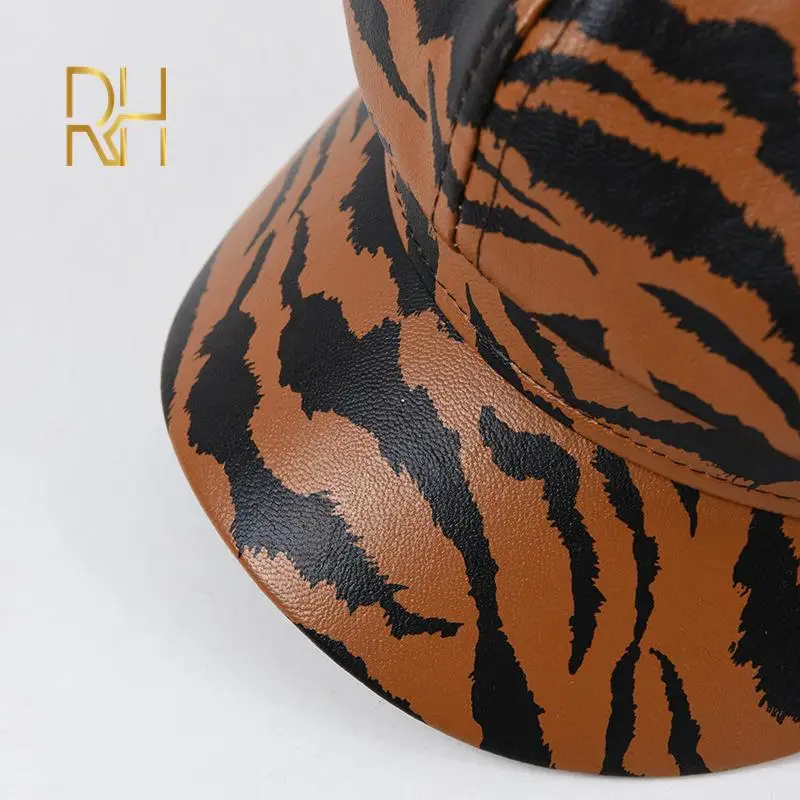 Восьмиугольный женский берет из искусственной кожи женские винтажные зимние