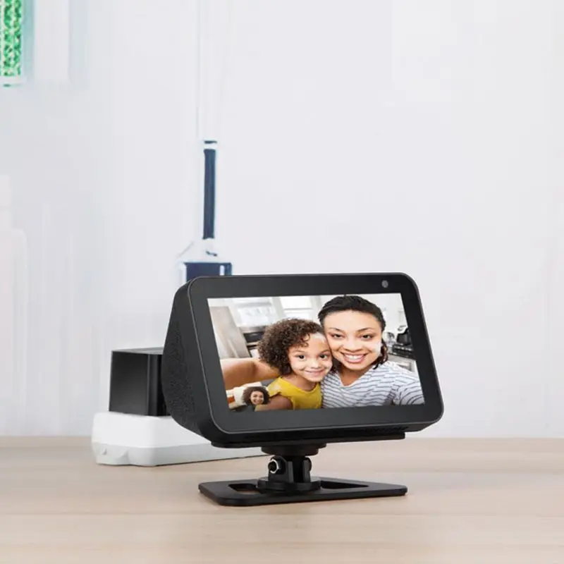 

Magnetic Metal 360 Degree Rotation Home Base Mount Stand for Amazon Echo Show 5