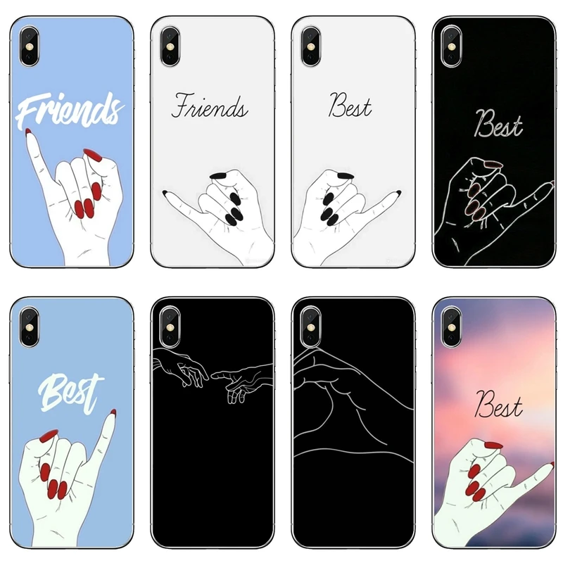 Чехол для телефона bff best friends finger Sony Xperia Z5 C6 L2 XA1 XA2 XZ1 XZ2 compact Premium LG G5 G6 G7 Q6 Q7 Q8 Q9 V30 V20 V10 |