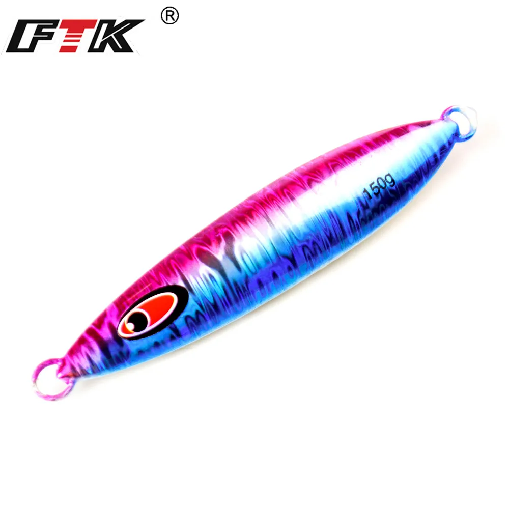 FTK приманка для рыбной ловли блесна в виде ложки 80-200 г заброса крючкового