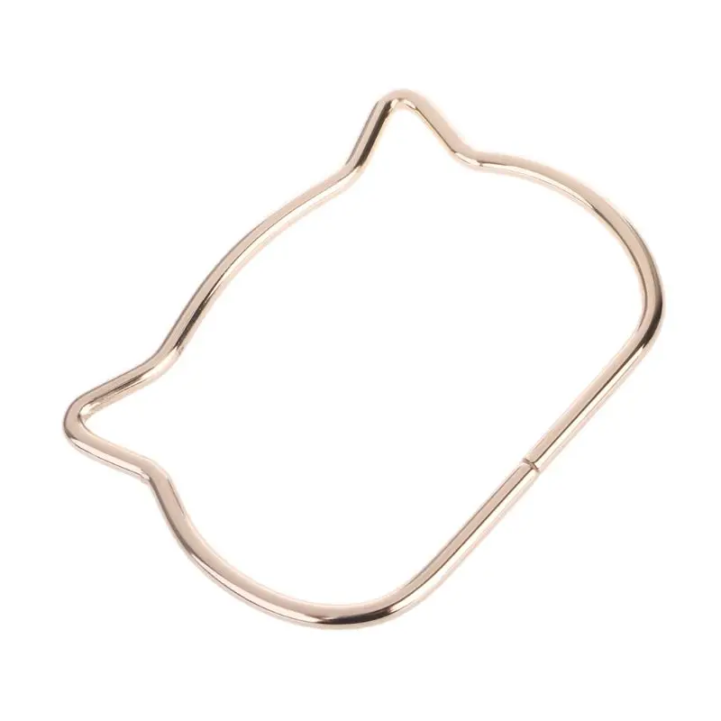 

Cute Cat Ear Metal Bag Handle Replacement for DIY Shoulder Bags Making Handbag