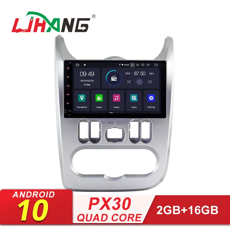 LJHANG 10 1 &quotAndroid автомобильный DVD мультимедийный плеер для Duster Dacia Logan Sandero WIFI