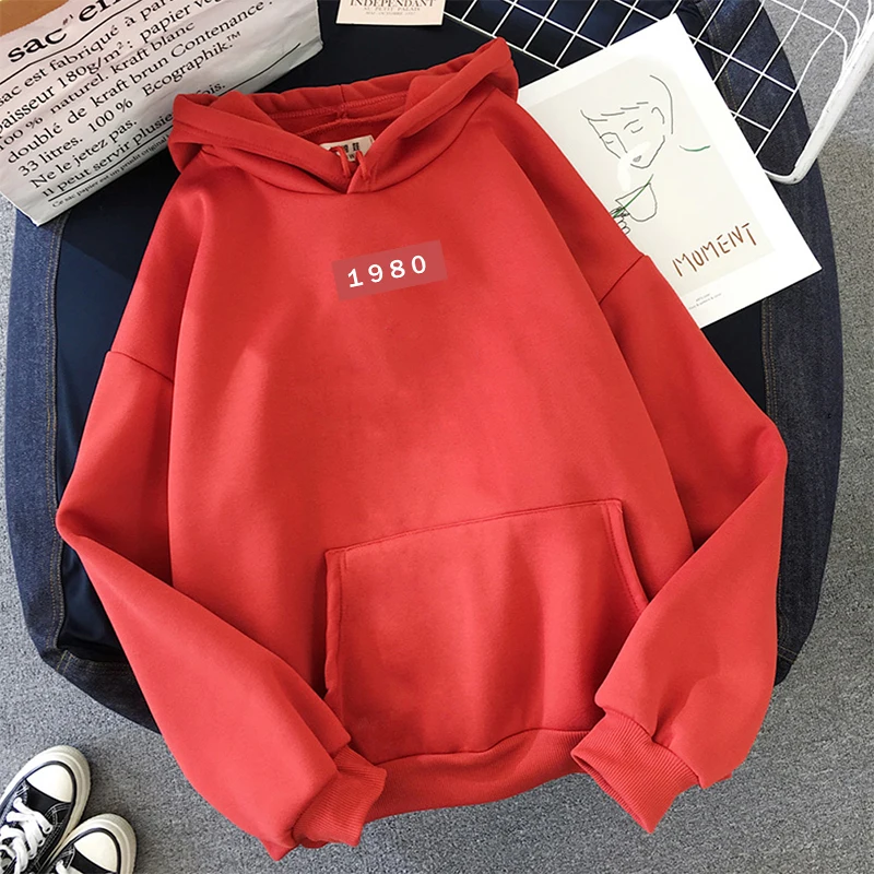 

Funny Mens Women Couple Hoodies Print Oversized Warm Hoodie Sweatshirt Streetwear Harajuku Female Poleron Mujer 1980