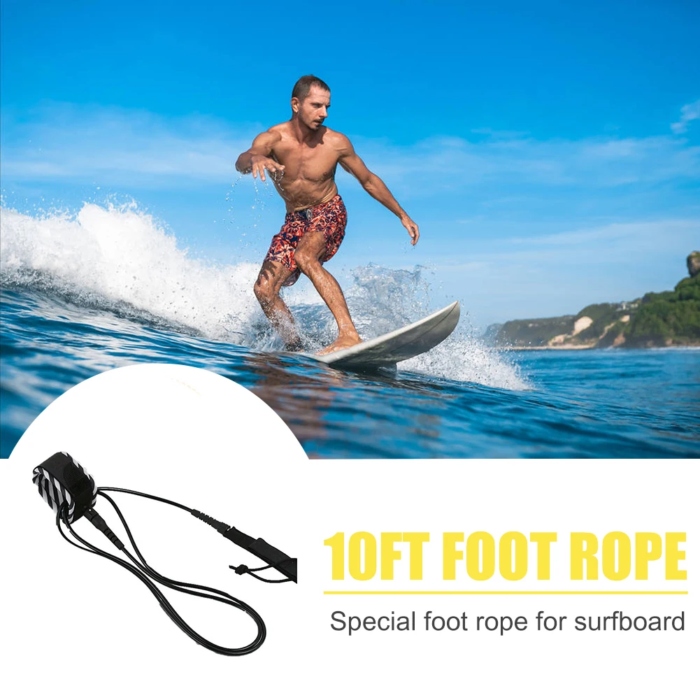 

Adjustable Paddle Surfboard Leash Stand Up Paddleboard Surf Ankle Leg Rope