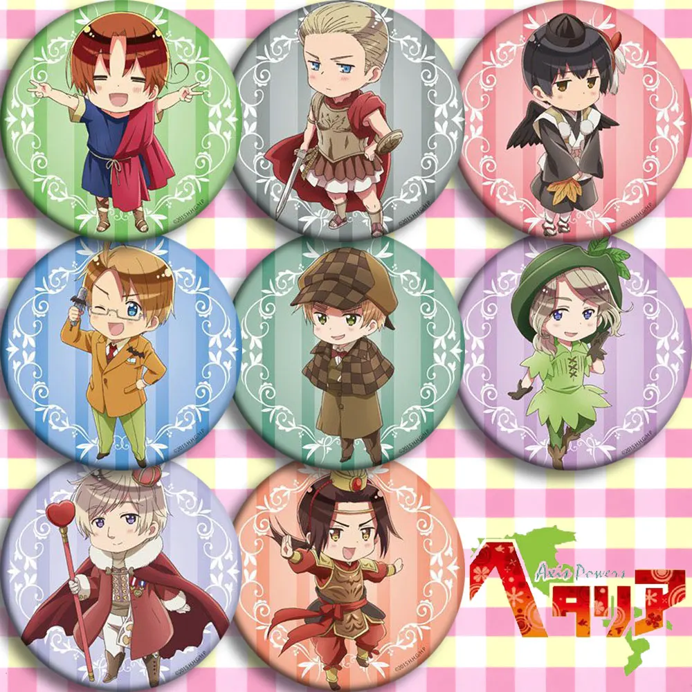 Brdwn Axis Powers Hetalia APH Австрия Америка Италия Германия французский Пруссия