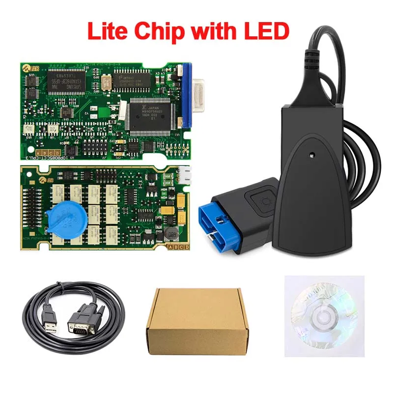 Lexia 3 PP2000 прошивка 921815C полный чип Diagbox V7.83 Lexia3 V48/V25 для Citroen для peugeot OBD2 OBDII диагностический инструмент светодиодный - Цвет: Lite Version LED