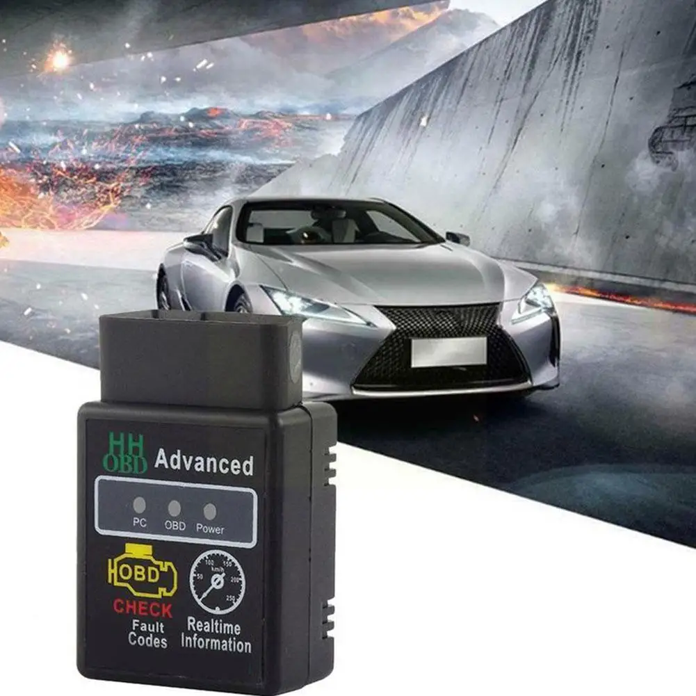 Диагностический инструмент Hhobd Elm327 V2.1 V1.5 Bluetooth Супер Мини Elm 327 Obd2 Can-bus сканер Hh Obd