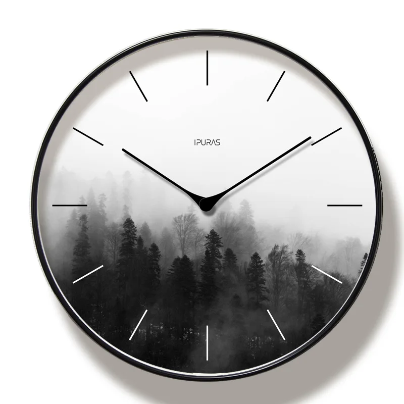 

Скандинавские настенные часы кухонные маятниковые тихие винтажные настенные часы Mordern дизайн детская комната Reloj настенная бытовая продук...