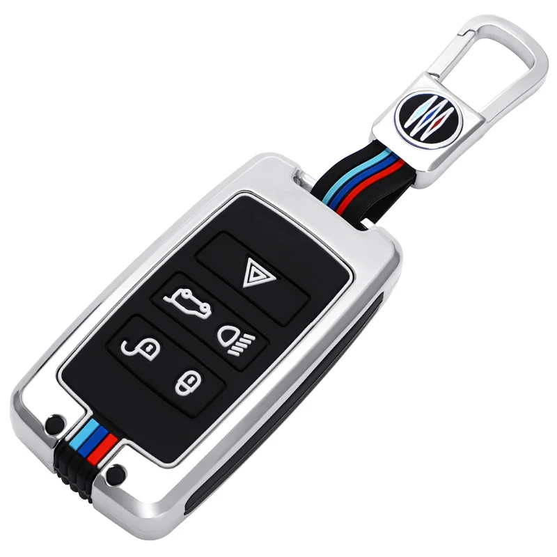 

Car Remote Case Protector FobCover Keychain For Land Range Rover Discovery 4 LR4 Jaguar E-Pace XJL XK XE XF Smart Key package