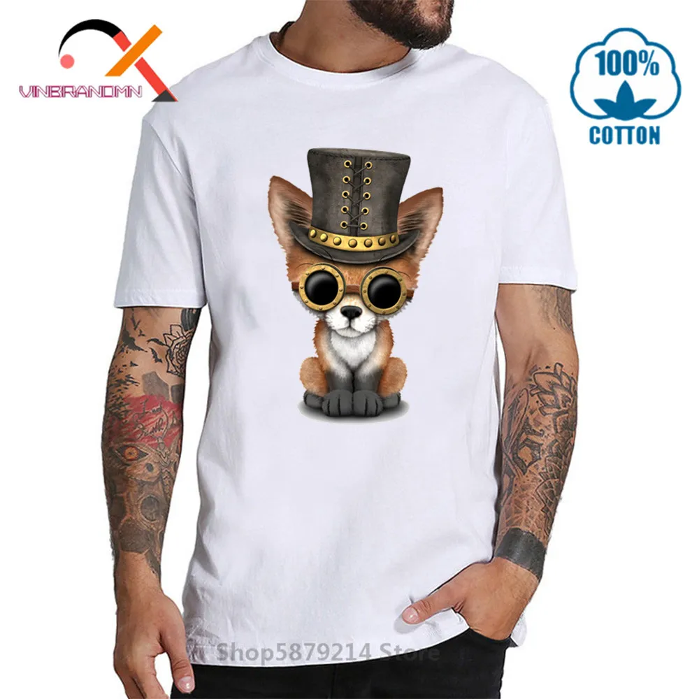 2020 Летняя мужская Милая футболка с коротким рукавом в виде животных 3D хлопковые