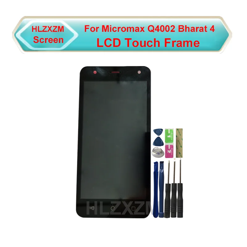 

Для Micromax Q4002 Bharat 4 ЖК-дисплей с сенсорным экраном в сборе с рамкой Digitizer Assembly Замена