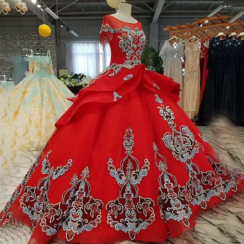 LS61187 вечернее платье в пол с круглым вырезом и коротким рукавом винтажное