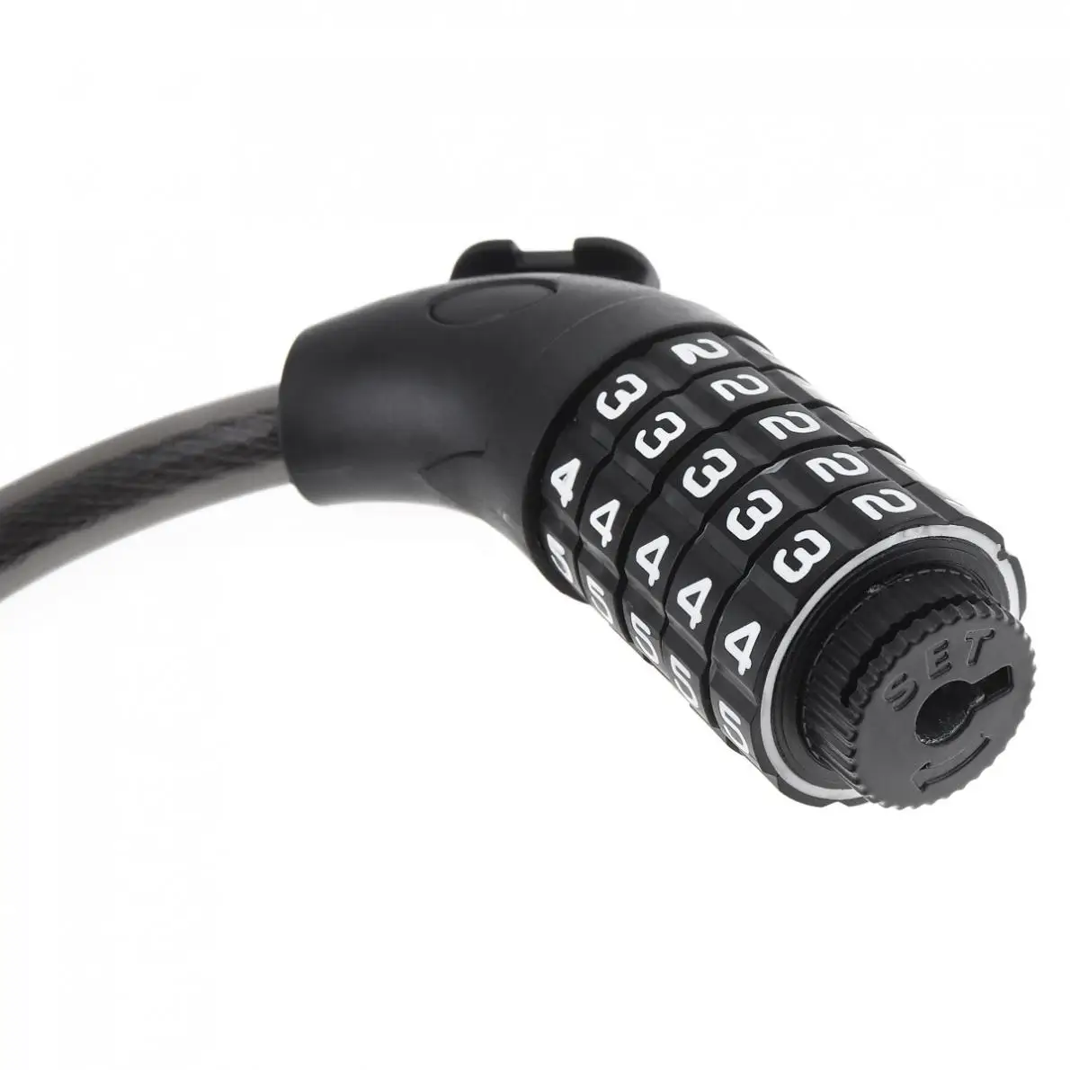 

Code Password Portable Bike Combination Lock Bike Cable Lock Security Coded Steel Wiring Bicycle Safety Locks Accessories