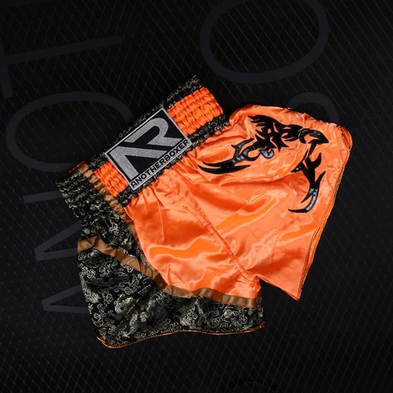 Muay Thai Boxing Shorts Boxers Man Women Kids KickBoxing Fight Grappling Mma Sanda Combat Training Fitness Trunks Short-Pants