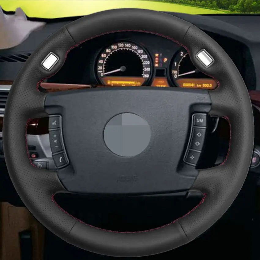 Искусственная кожа для BMW 730Li 745Li 760Li 2004 740Li 750Li 2005 755ih 2007|Чехлы на руль| |