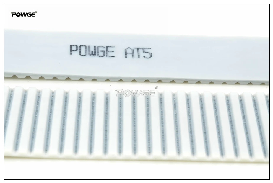 POWGE 15 метров AT5 PU открытый синхронный ремень W = 40 мм полиуретан со стальным