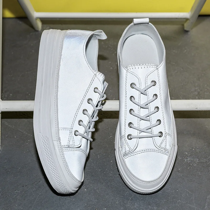 

2020 PU Men's Casual Shoes Fashion Sneakers For Men Flat Shoes Trend Comfort Shoes Men's Breathable Movement Tzapatos