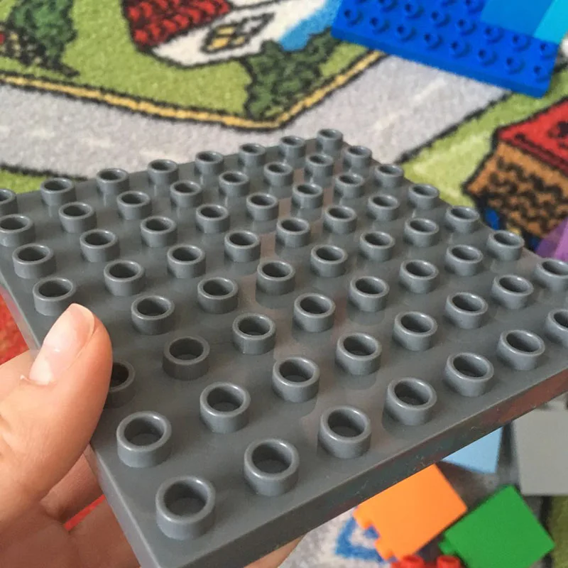 Конструктор детский сделай сам Большая пластина основание совместимая с базовой