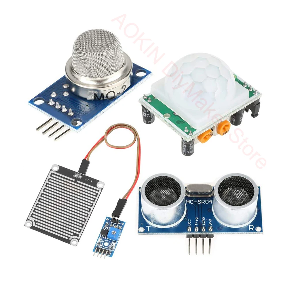 Комплект модулей датчиков 16 в 1 для Arduino Raspberry Project наборы супер начинающих UNO R3