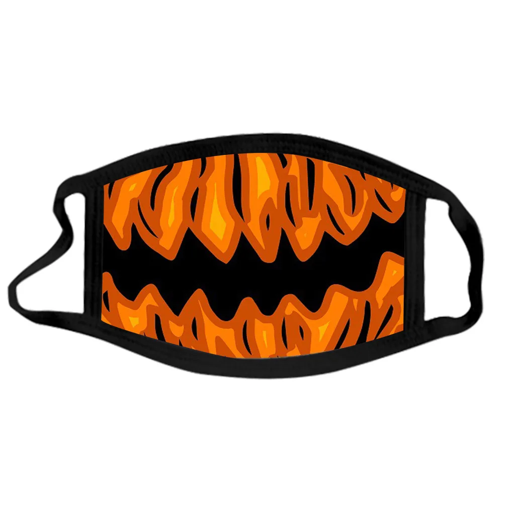 1 шт. Вечерние Маски на Хэллоуин с 3D принтом пыленепроницаемые и дымчатые