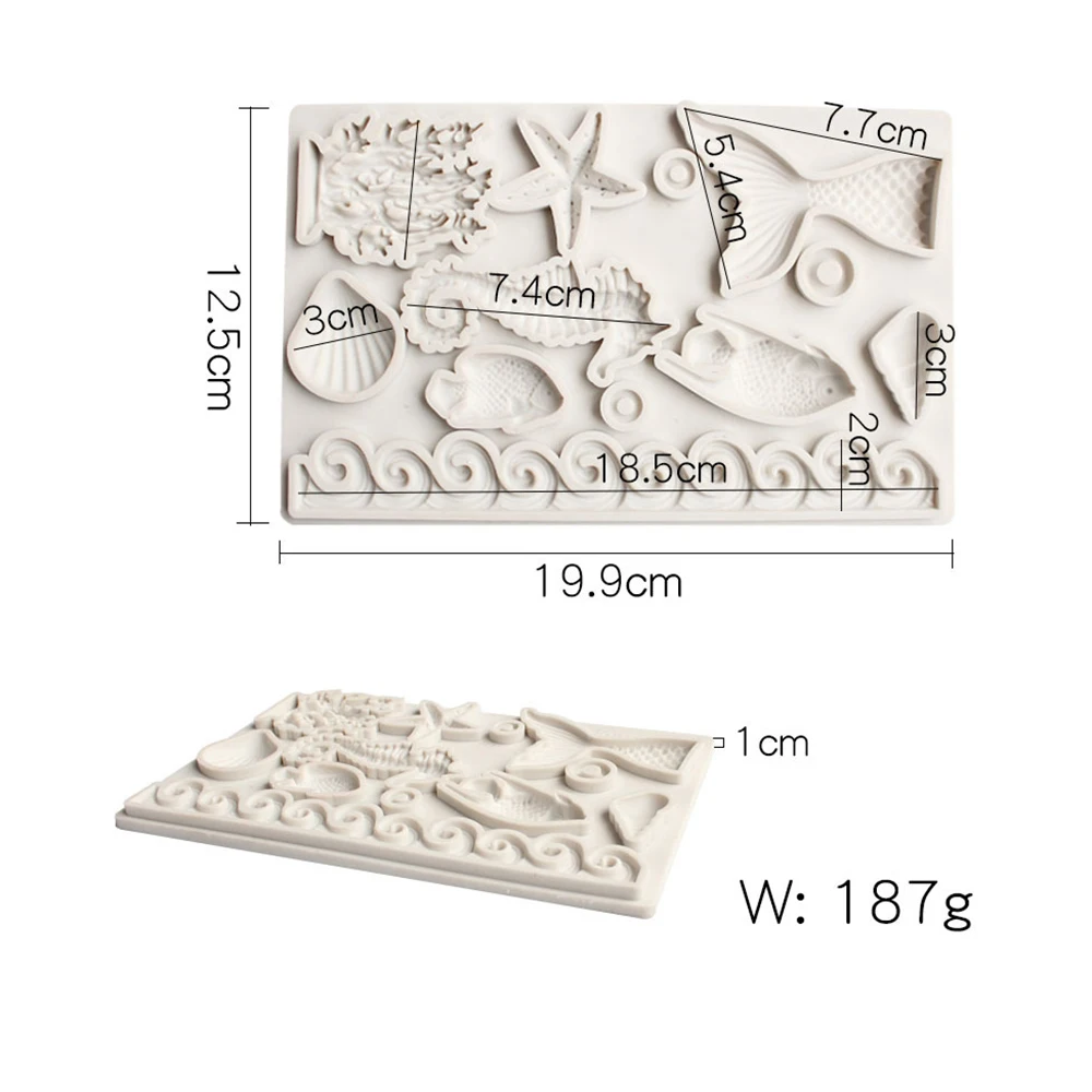 Русалка ракушка Морская звезда раковины морской серии пентаграмма Шоколад