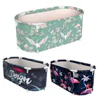 Складная Ванна, водонепроницаемая портативная раковина для купания, для взрослых и детей, для дома, для ванной комнаты, банное ведро, принадлежности для купания, биде