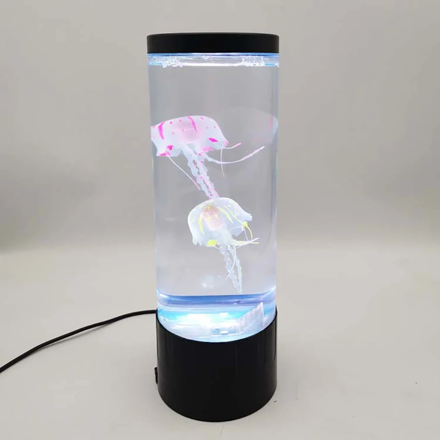 

Color Changing Jellyfish Tank Aquarium LED Jellyfish Lamp Bedside Night Light Led Lamp Relaxing Mood Lights Lava Lamp Kids Gi