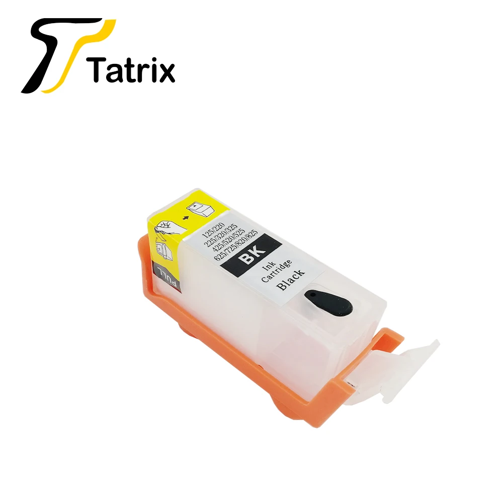 Tatrix PGI220 CLI221 перезаправляемый картридж для hp Canon MP980 MP990 IP3680 IP3600 IP4600 с микросхемами
