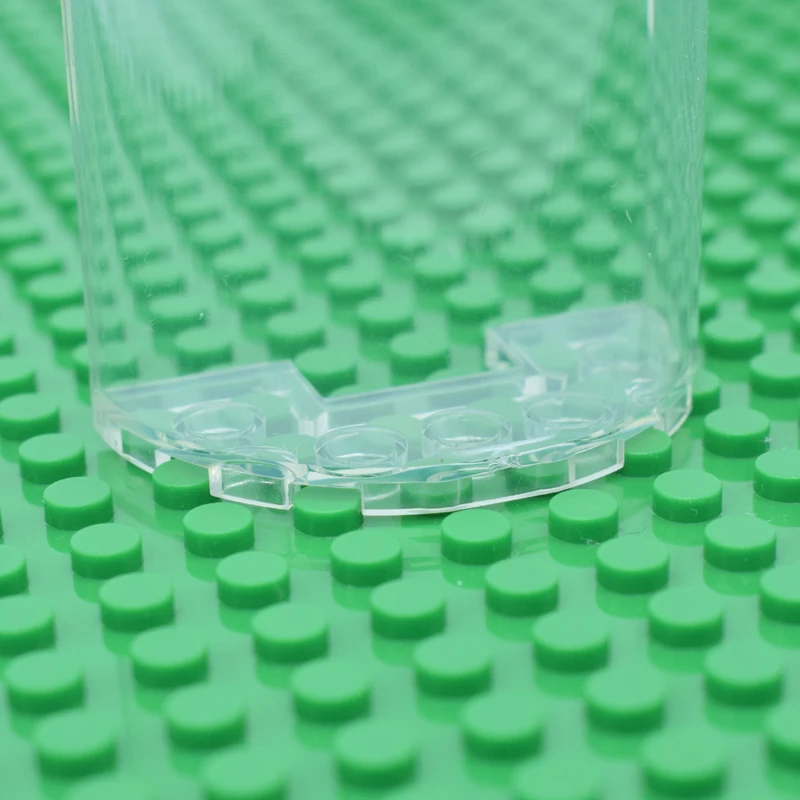 Магазин прозрачной оконной рамы блоки части MOC DIY Дом Игрушки совместимы город