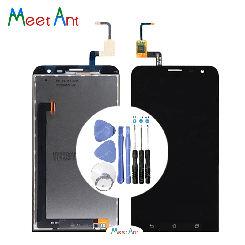 

High Quality 6.0'' For ASUS ZenFone 2 Laser ZE600KL LCD Display Screen With Touch Screen Digitizer Assembly + Tool