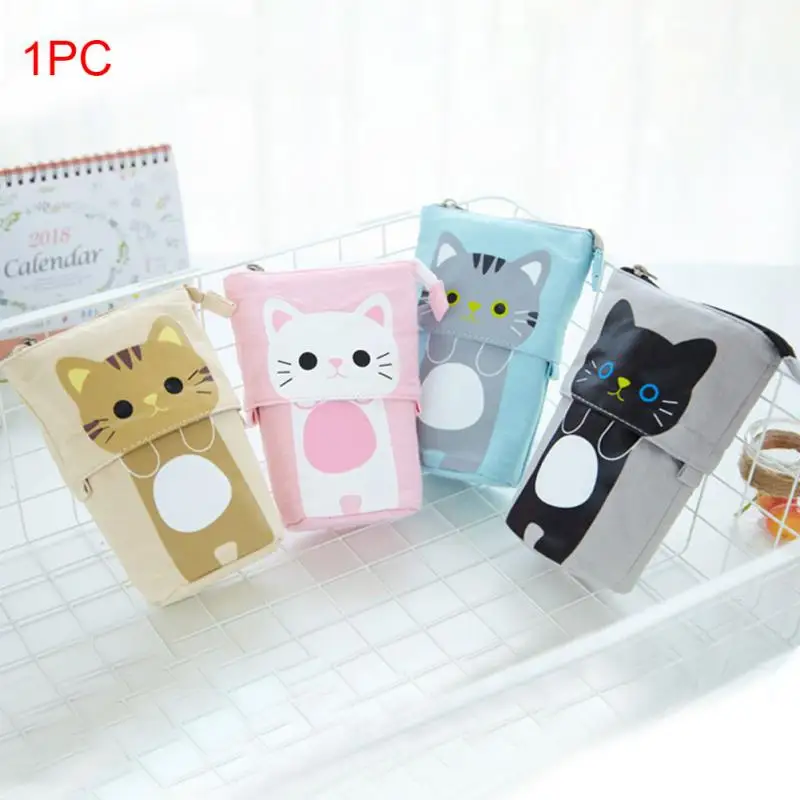 Держатель на молнии канцелярские принадлежности чехол для карандашей коробка